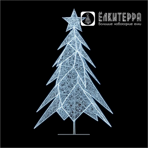 Ёлка пушистая композит для украшения улиц и помещений